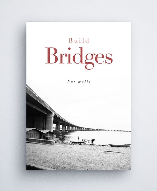 Build Bridges - Poster