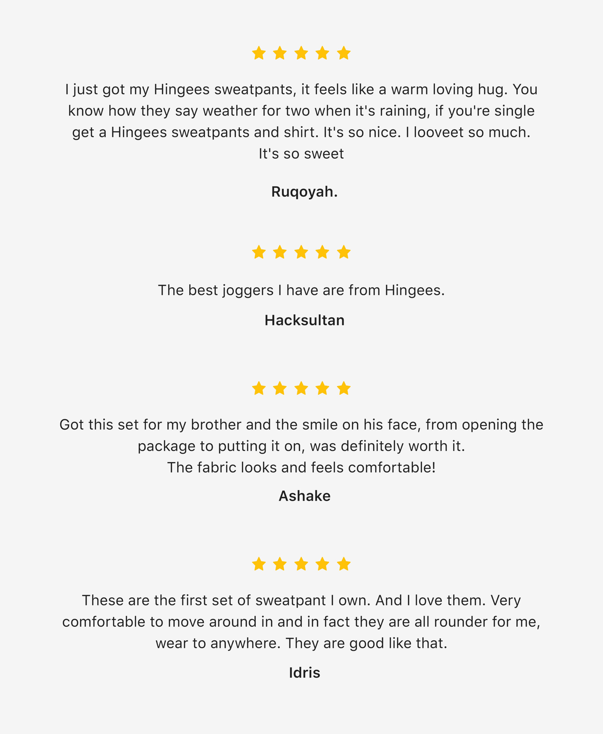 Sweatpants - Earth tones (3-pack) - Image 5