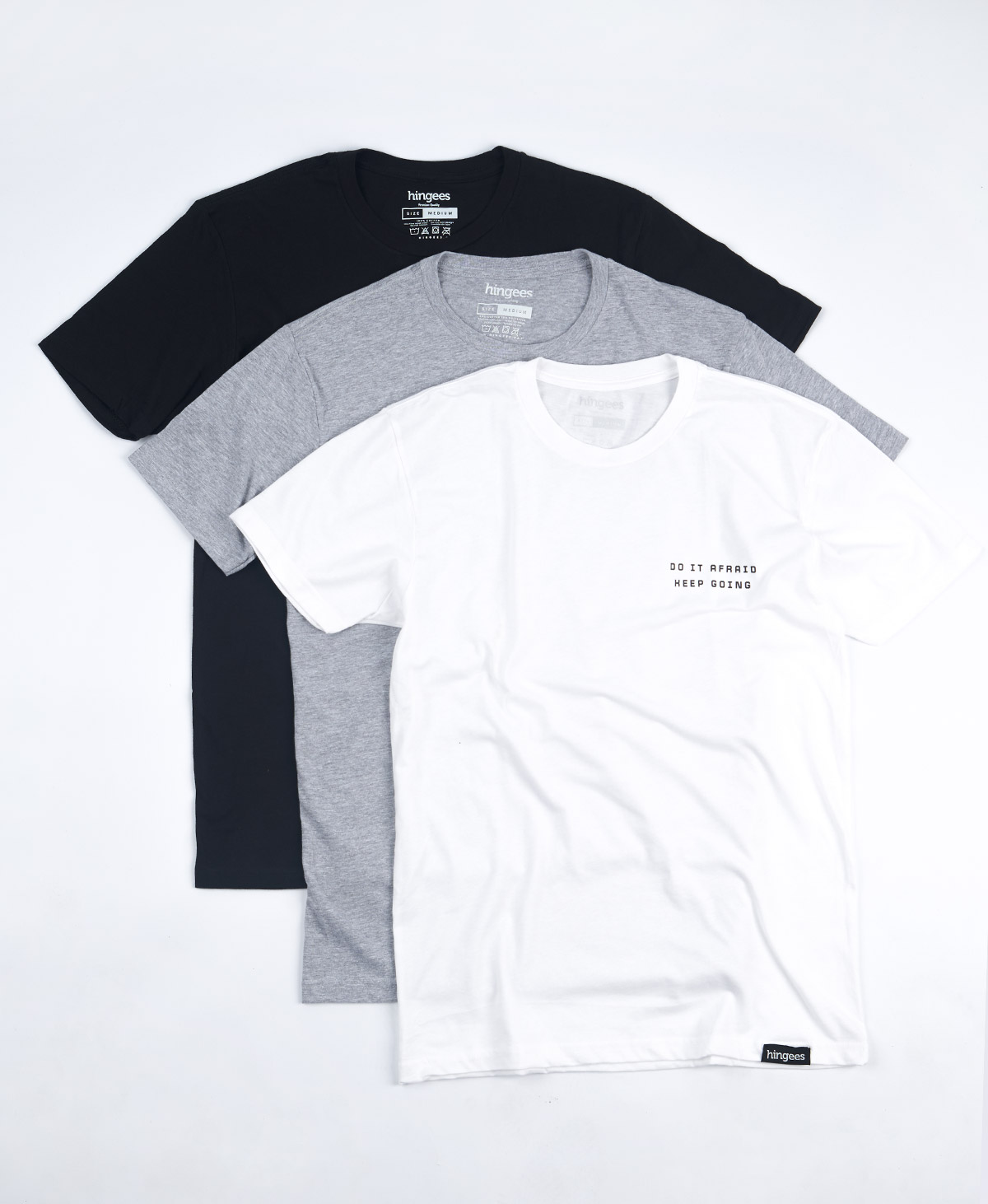 Do it Afraid - Monochrome (3 shirts)