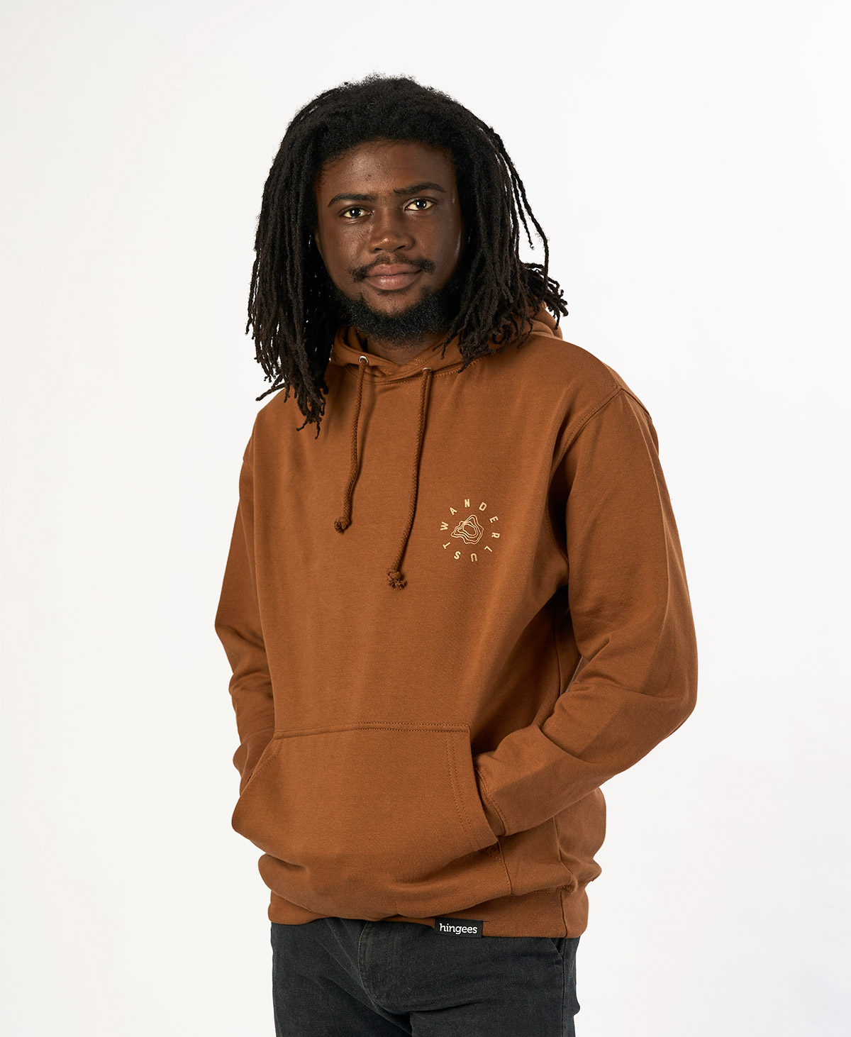 Wanderlust Hoodie — (Caramel) - Image 2