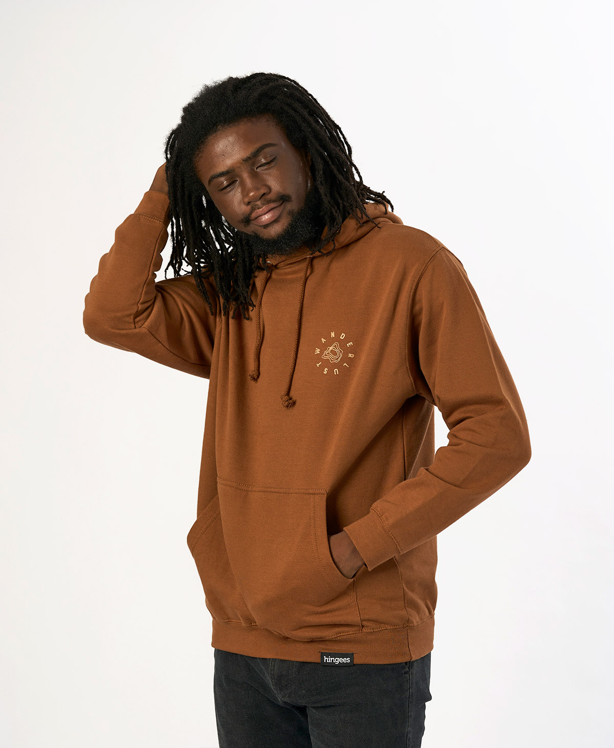 Wanderlust Hoodie — (Caramel) - Image 3