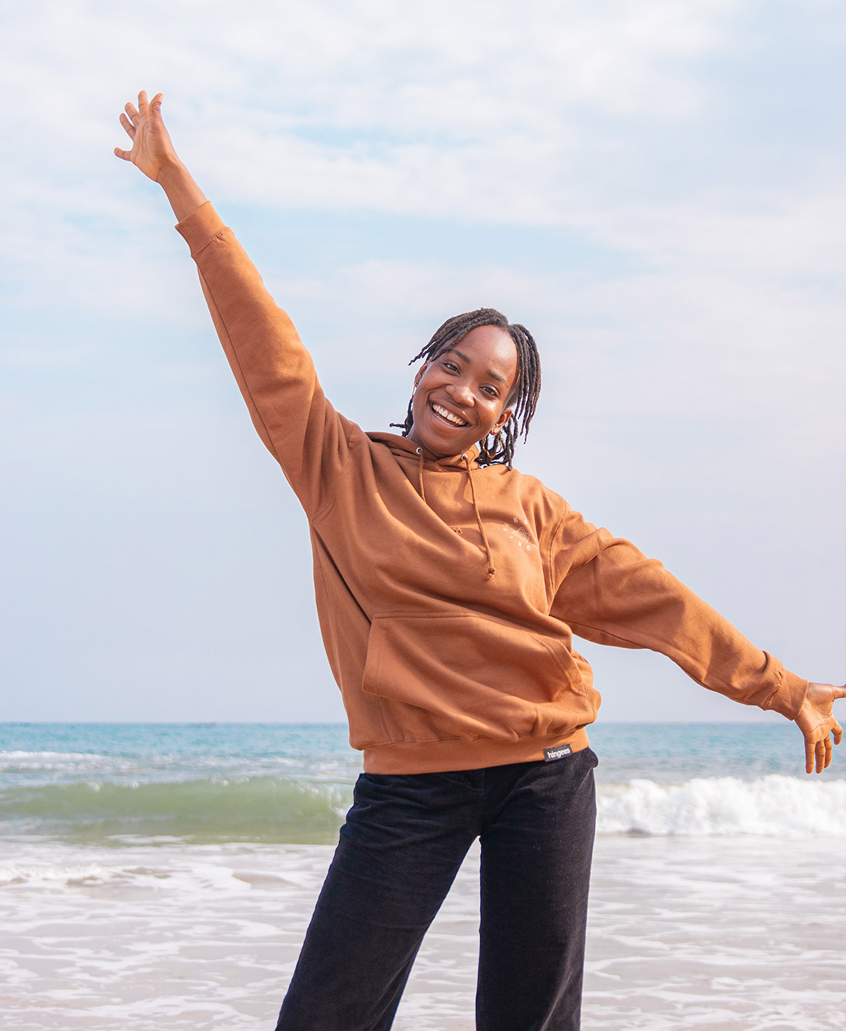 Wanderlust Hoodie — (Caramel) - Image 6