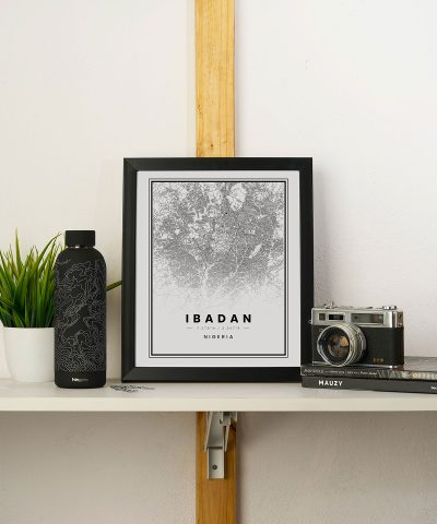 City Map Print — Ibadan