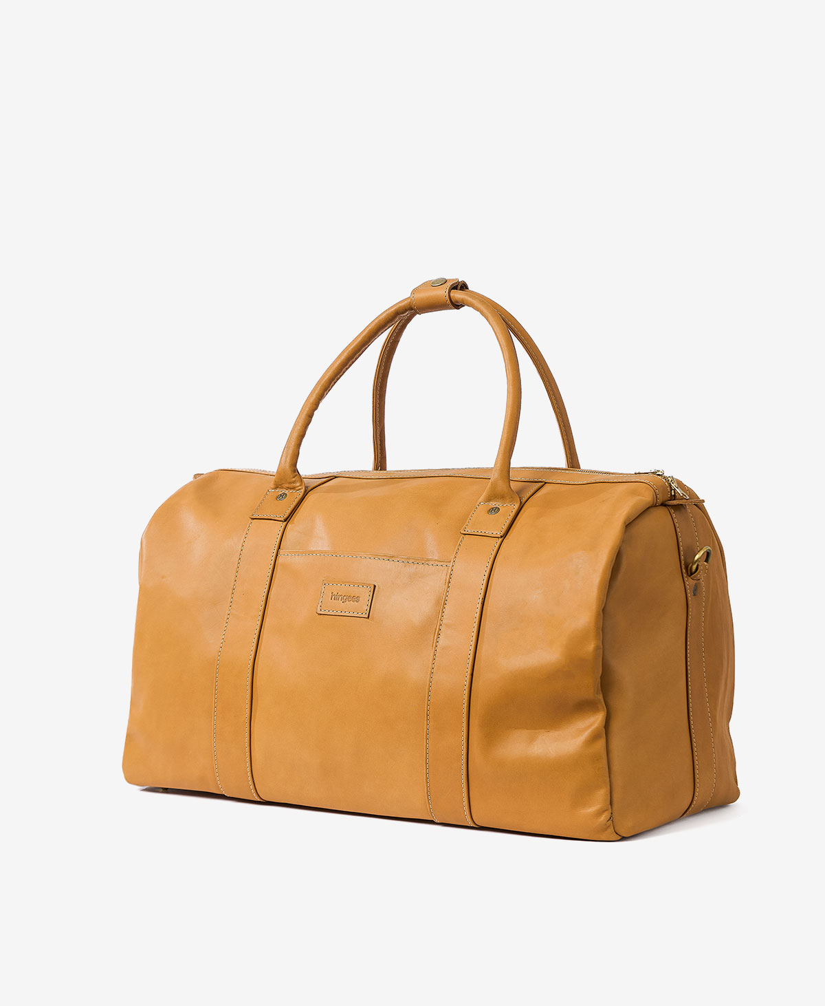 The Leather Duffel — Brown - Image 8
